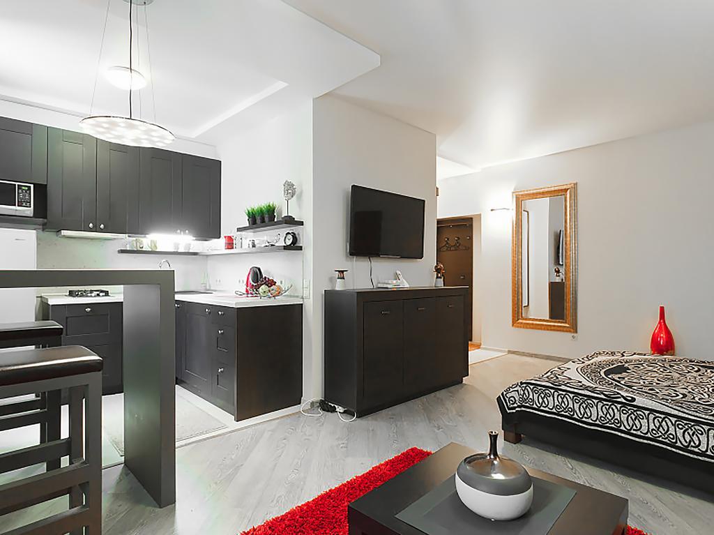 Swedish Studio At Myasnikova Apartman Minszk Szoba fotó